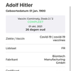 Ook Adolf heeft zijn QR-code 