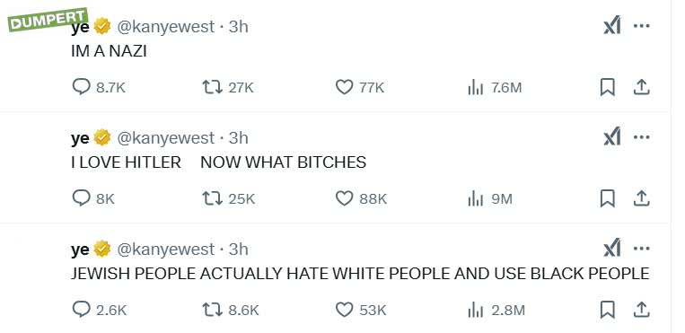 Hoe is het met Kanye? 