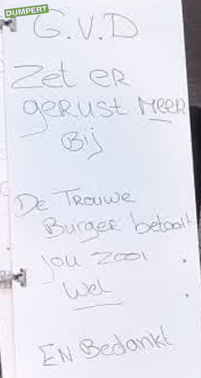 Buurtbewoner klaar met bijplaatsingen