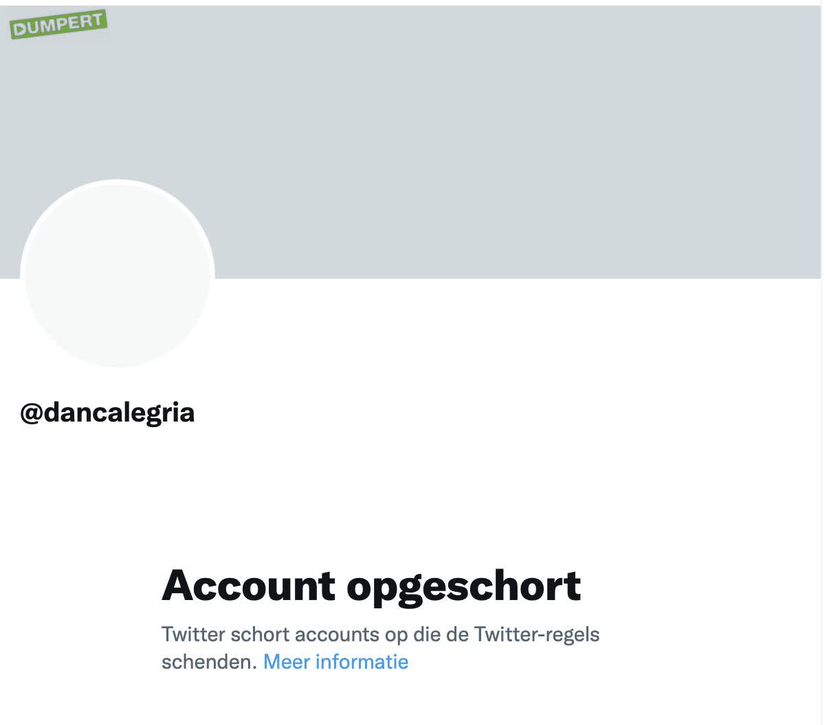 Twitter schorst account(s) Willem Engel