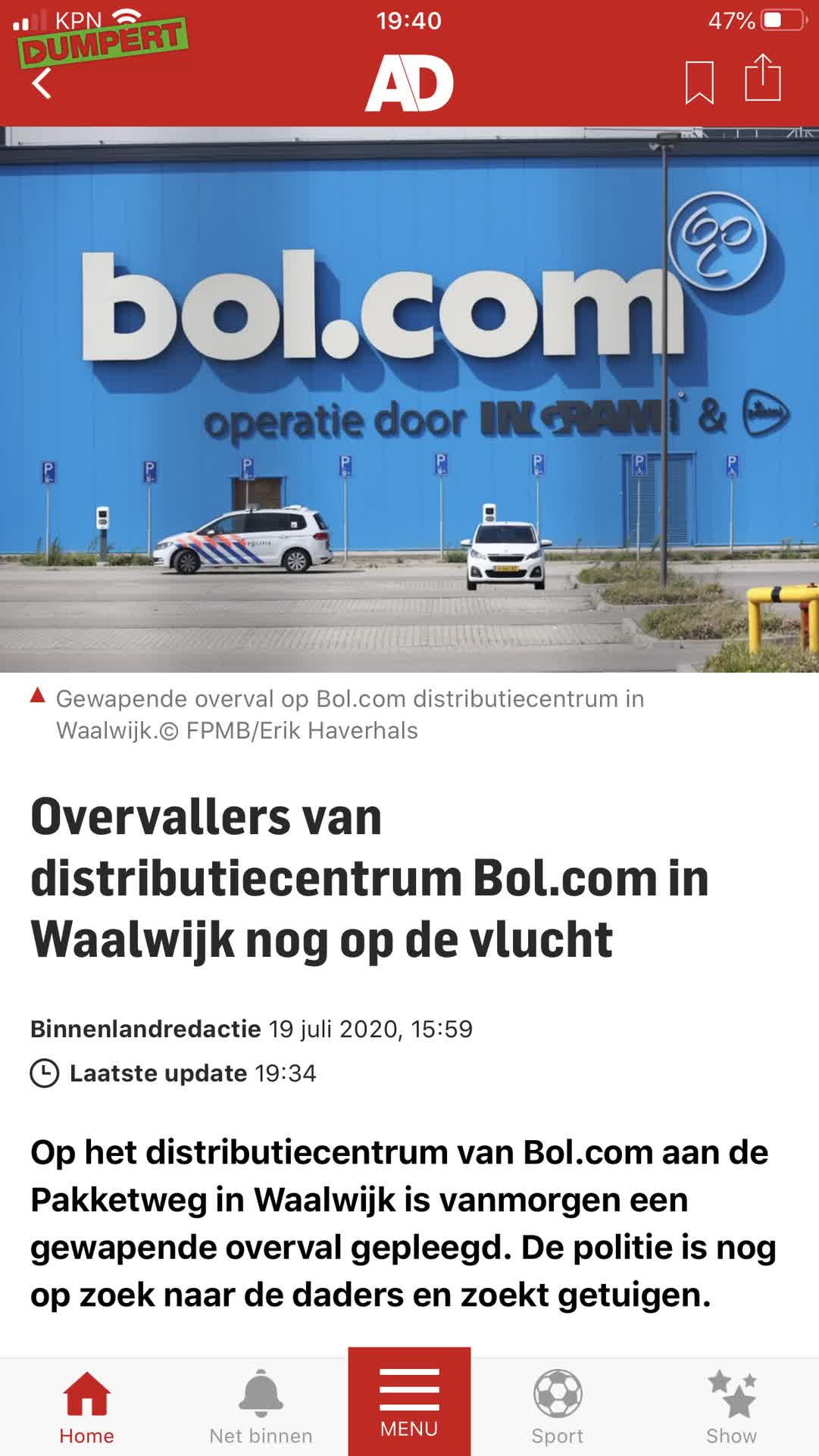 Pakketweg