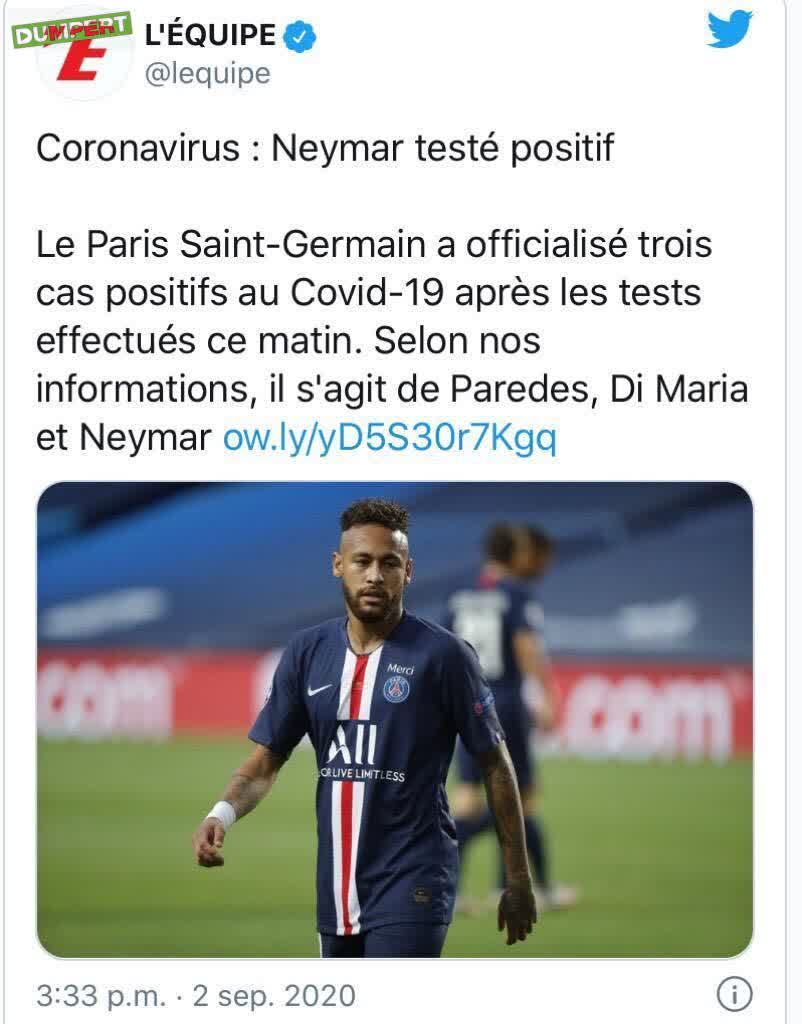 Neymar gaat dood (misschien)