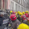 Brandweer vs politie in Spanje