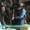 Syrische rebellen maken doe-het-zelf raket
