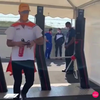 Ricciardo arriveert in stijl