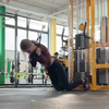 Meisje in de sportschool