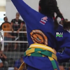 Sportief meisje bij judo