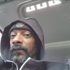 Snoop Dogg in z'n auto