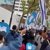 Pro-Israel optocht in Japan 