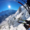 Skiën met parachute