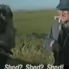 Praten met boer in Friesland in het oud Engels