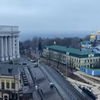 Luchtalarm in Kiev