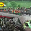 Dronebeelden van de mega treinramp in India