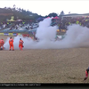 Vlammende crash bij Moto2