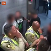Arrestant in de lift