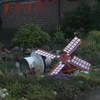 Door een verschrikkelijke MEGAwindhoos in Limburg ligt het dak eraf.