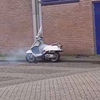 Das pech scooter weg
