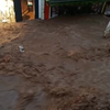 Bad Münstereifel op moment van de overstroming