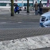 Scooterboef in Rotterdam