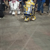 R2 D2 verzameling bij Comic Con