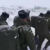 Russen op weg naar Oekraïense grens