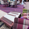 Heerlijke muziek in hotel in Abu Dhabi gisteren!