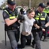 Greta Thunberg aangehouden in Nederland