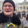 Oekraïner is blij 