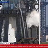SpaceX super heavy booster test