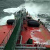 Tanker in de Baltische zee