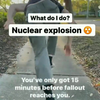 Wat te doen bij nucleaire explosie 