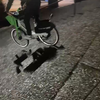 Duitser leert fietsen