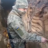 Oekraïnse soldaat verbeeldt zich 