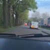 Scooter ontsnapt aan politie 