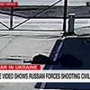 CCTV: Russen schieten twee ongewapende burgers in de rug