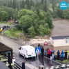 Stacaravan wordt drijfcaravan in Noorwegen 