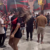 Dansmevrouw in Brazilië