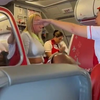 Bezopen Britmeid vs stewardess