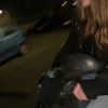 Scooter met meisje