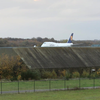 747 van Lufthansa take-off op Twente Airport