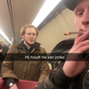 Man houdt niet van joint in de trein