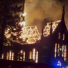 Kerk in Veghel in brand