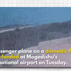 Passagiersvliegtuig crasht op Mogadishu Airport