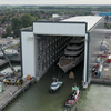Grootste in Nederland gebouwde jacht te water bij Oceanco