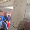 Passagier opent vliegtuigdeur tijdens approach Zuid-Korea