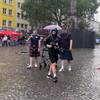 Schotten houden opa droog in Keulen