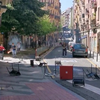 Hooligans rellen in Bilbao