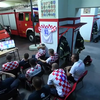 Kroatische brandweer kijkt strafschoppen