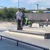Stunten met de Go scooter 