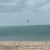 Even kite surfen...